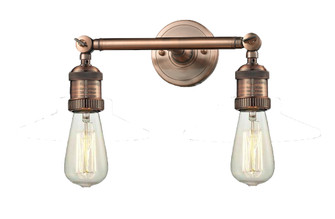 Franklin Restoration Two Light Bath Vanity in Antique Copper (405|208-AC)