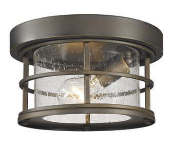 Exterior Additions One Light Outdoor Flush Mount in Oil Rubbed Bronze (224|555F-ORB)