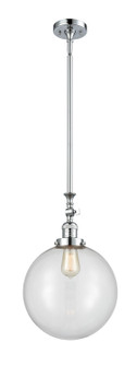 Franklin Restoration LED Mini Pendant in Polished Chrome (405|206-PC-G202-12-LED)