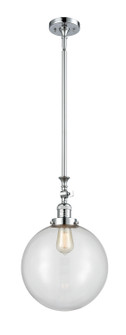 Franklin Restoration One Light Mini Pendant in Polished Chrome (405|206-PC-G202-12)