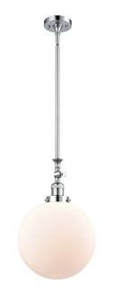Franklin Restoration One Light Mini Pendant in Polished Chrome (405|206-PC-G201-12)