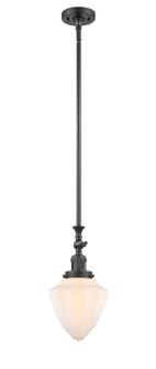 Franklin Restoration LED Mini Pendant in Oil Rubbed Bronze (405|206-OB-G661-7-LED)