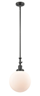 Franklin Restoration LED Mini Pendant in Oil Rubbed Bronze (405|206-OB-G201-10-LED)