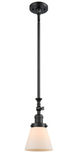 Franklin Restoration LED Mini Pendant in Matte Black (405|206-BK-G61-LED)
