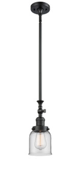 Franklin Restoration One Light Mini Pendant in Matte Black (405|206-BK-G52)