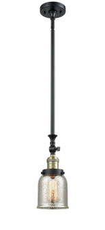Franklin Restoration LED Mini Pendant in Black Antique Brass (405|206-BAB-G58-LED)