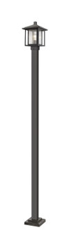 Aspen One Light Outdoor Post Mounted Fixture in Oil Rubbed Bronze (224|554PHMS-536P-ORB)