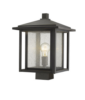 Aspen One Light Outdoor Post Mount in Oil Rubbed Bronze (224|554PHBS-ORB)