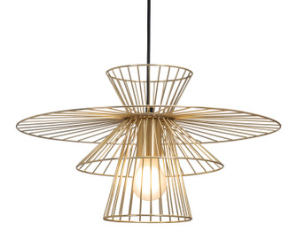 Azzi One Light Ceiling Lamp in Gold (339|56127)