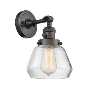 Franklin Restoration One Light Wall Sconce in Oil Rubbed Bronze (405|203SW-OB-G172)