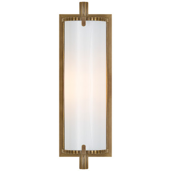 Calliope Bath One Light Bath Sconce in Hand-Rubbed Antique Brass (268|TOB 2184HAB-WG)