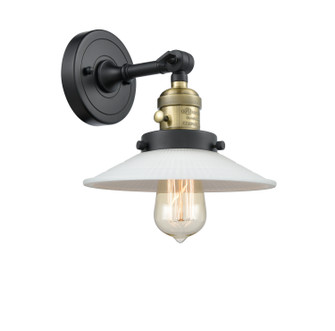 Franklin Restoration One Light Wall Sconce in Black Antique Brass (405|203SW-BAB-G1)