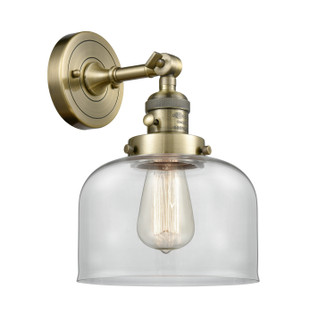Franklin Restoration One Light Wall Sconce in Antique Brass (405|203SW-AB-G72)