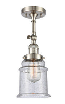 Franklin Restoration LED Wall Sconce in Brushed Satin Nickel (405|203-SN-G184-LED)