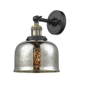 Franklin Restoration One Light Wall Sconce in Black Antique Brass (405|203-BAB-G78)
