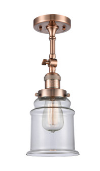 Franklin Restoration LED Wall Sconce in Antique Copper (405|203-AC-G182-LED)