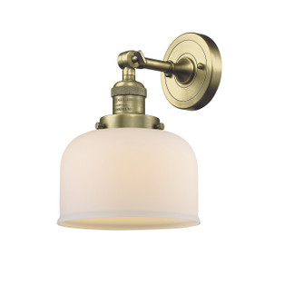 Franklin Restoration One Light Wall Sconce in Antique Brass (405|203-AB-G71)