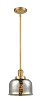 Franklin Restoration One Light Mini Pendant in Satin Gold (405|201S-SG-G78)