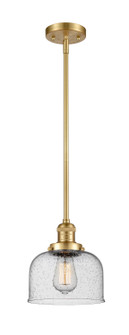 Franklin Restoration LED Mini Pendant in Satin Gold (405|201S-SG-G74-LED)