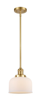 Franklin Restoration LED Mini Pendant in Satin Gold (405|201S-SG-G71-LED)