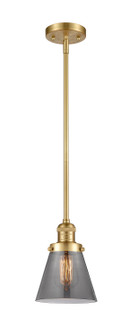 Franklin Restoration LED Mini Pendant in Satin Gold (405|201S-SG-G63-LED)