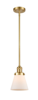 Franklin Restoration LED Mini Pendant in Satin Gold (405|201S-SG-G61-LED)
