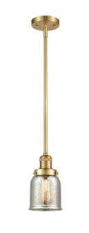 Franklin Restoration One Light Mini Pendant in Satin Gold (405|201S-SG-G58)