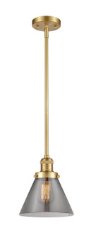Franklin Restoration LED Mini Pendant in Satin Gold (405|201S-SG-G43-LED)