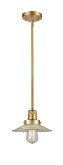 Franklin Restoration LED Mini Pendant in Satin Gold (405|201S-SG-G2-LED)