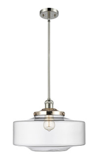 Franklin Restoration One Light Mini Pendant in Polished Nickel (405|201S-PN-G692-16)