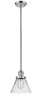 Franklin Restoration One Light Mini Pendant in Polished Nickel (405|201S-PN-G42)