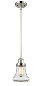 Franklin Restoration One Light Mini Pendant in Polished Nickel (405|201S-PN-G192)