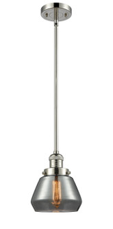 Franklin Restoration One Light Mini Pendant in Polished Nickel (405|201S-PN-G173)