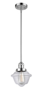 Franklin Restoration One Light Mini Pendant in Polished Chrome (405|201S-PC-G532)