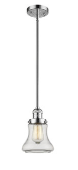 Franklin Restoration One Light Mini Pendant in Polished Chrome (405|201S-PC-G192)