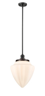 Franklin Restoration One Light Mini Pendant in Oil Rubbed Bronze (405|201S-OB-G661-12)