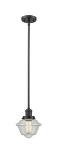 Franklin Restoration One Light Mini Pendant in Oil Rubbed Bronze (405|201S-OB-G534)