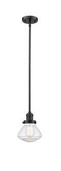 Franklin Restoration One Light Mini Pendant in Oil Rubbed Bronze (405|201S-OB-G324)