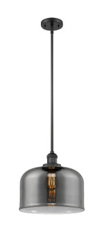 Franklin Restoration One Light Mini Pendant in Matte Black (405|201S-BK-G73-L)