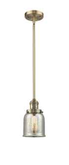 Franklin Restoration One Light Mini Pendant in Brushed Brass (405|201S-BB-G58)