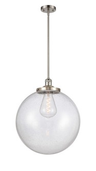 Franklin Restoration LED Pendant in Brushed Brass (405|201S-BB-G201-18-LED)