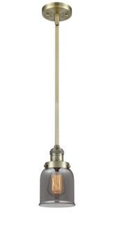 Franklin Restoration One Light Mini Pendant in Antique Brass (405|201S-AB-G53)