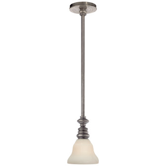 Boston One Light Pendant in Antique Nickel (268|SL 5125AN/SLEG-WG)