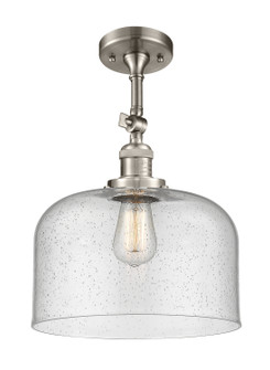 Franklin Restoration LED Semi-Flush Mount in Brushed Satin Nickel (405|201F-SN-G74-L-LED)