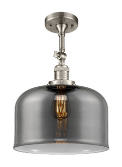 Franklin Restoration One Light Semi-Flush Mount in Brushed Satin Nickel (405|201F-SN-G73-L)