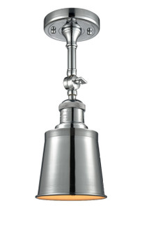 Franklin Restoration One Light Semi-Flush Mount in Polished Chrome (405|201F-PC-M9-PC)