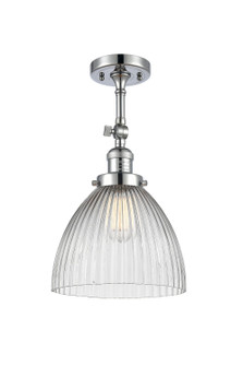 Franklin Restoration LED Semi-Flush Mount in Polished Chrome (405|201F-PC-G222-LED)