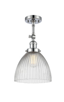 Franklin Restoration LED Semi-Flush Mount in Polished Chrome (405|201F-PC-G222)