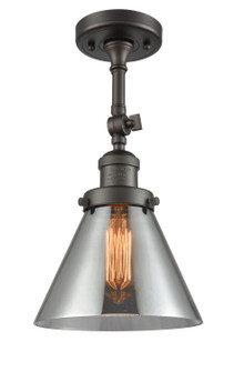 Franklin Restoration LED Semi-Flush Mount in Oil Rubbed Bronze (405|201F-OB-G43-LED)