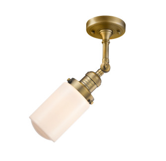 Franklin Restoration LED Semi-Flush Mount in Brushed Brass (405|201F-BB-G311-LED)